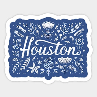 Houston Texas Sticker